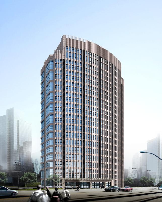 中建聯(lián)合|萊鋼大廈萊鋼綜合商務(wù)寫字樓項目順利封頂！(圖2)