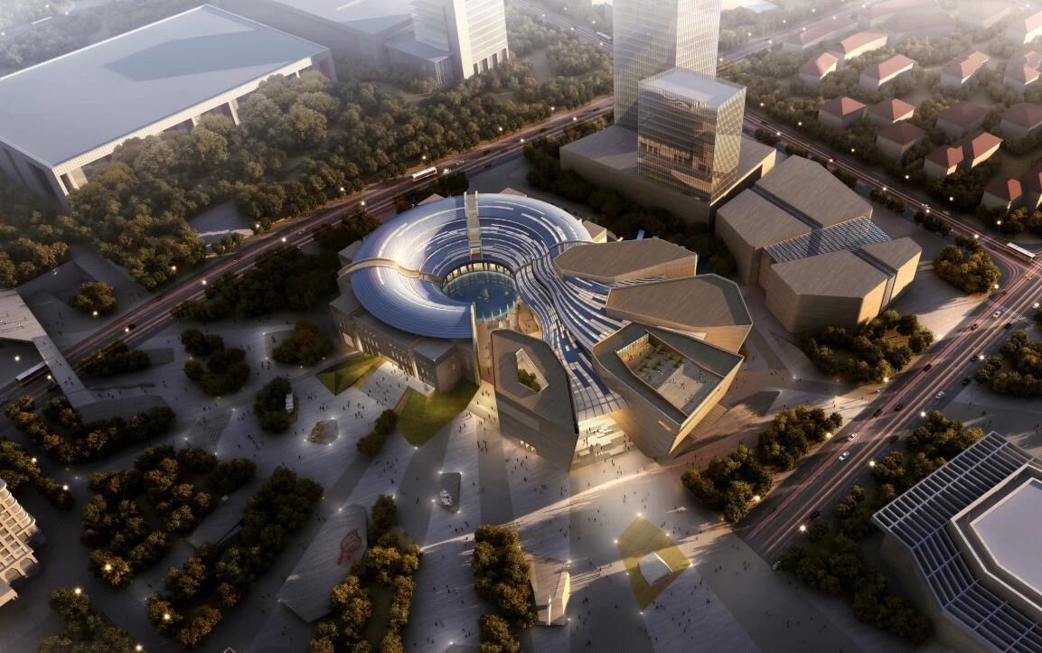 中建聯(lián)合|打造城市文化新空間，青島博物館擴(kuò)建工程正式開工(圖6)
